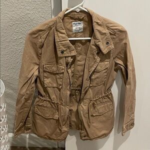 Old Navy Women's Utility Jacket in Tan